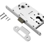 Защелка L2045 PC (хром) пластик