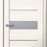 Дверь межкомнатная Ла Стелла 200 Ясень Снежный (матовое стекло)