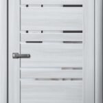 Дверь межкомнатная Ла Стелла 282 Ясень Пепельный (зеркало)