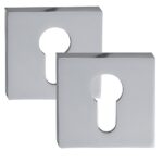 Ключевая накладка CWS PC, хром глянцевый