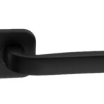 Ручка A-76 BLACK черный (140 квадрат под ME двери)