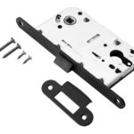 Защелка L2045 BLACK (черный) пластик