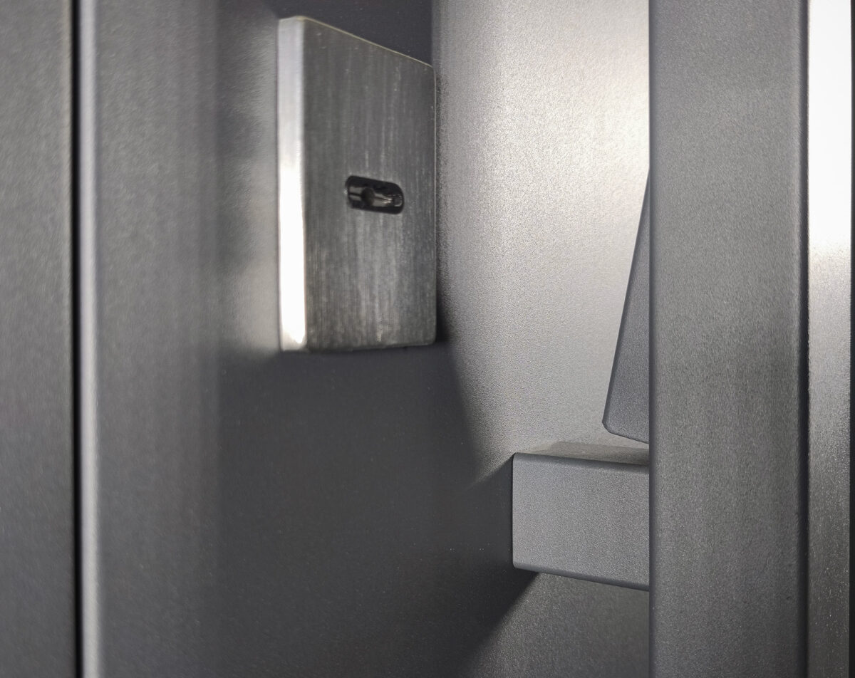 Входная металлическая дверь Консул Терморазрыв Веллюто Бьянко / Муар 7024 — изображение 7