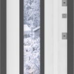 Входная металлическая дверь Консул Терморазрыв Веллюто Бьянко / Муар 7024