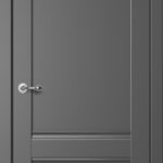 Дверь межкомнатная Классик C01 ПГ Эмалит Графит