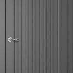 Дверь межкомнатная Классик C07 ПГ Эмалит Графит