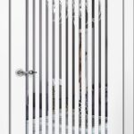 Дверь межкомнатная Классик C07 ПО Эмалит Белый Зеркало