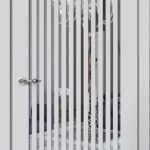 Дверь межкомнатная Классик C07 ПО Эмалит Серебристый Зеркало