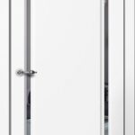 Дверь межкомнатная Эстетик E05 ПО Эмалит Белый