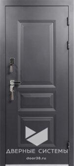 Входная металлическая дверь Винтер 100 Терморазрыв Бланко / Графит — изображение 2