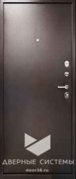 Входная металлическая дверь Титан мини h1900 мм. мет-мет / Антик медный — изображение 2