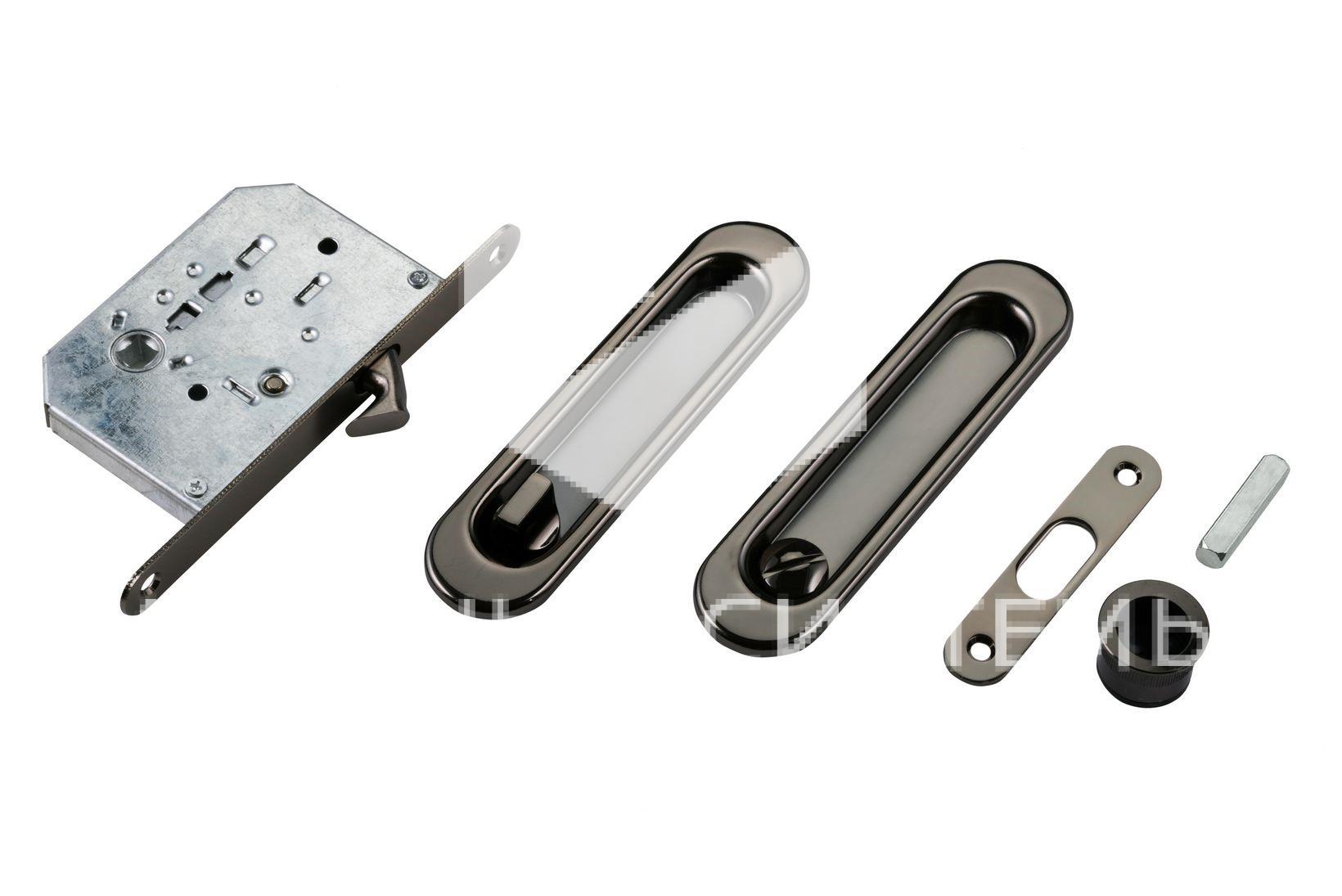 я6446 SL Замок BH бронза (для раздвижных дверей) — изображение 1