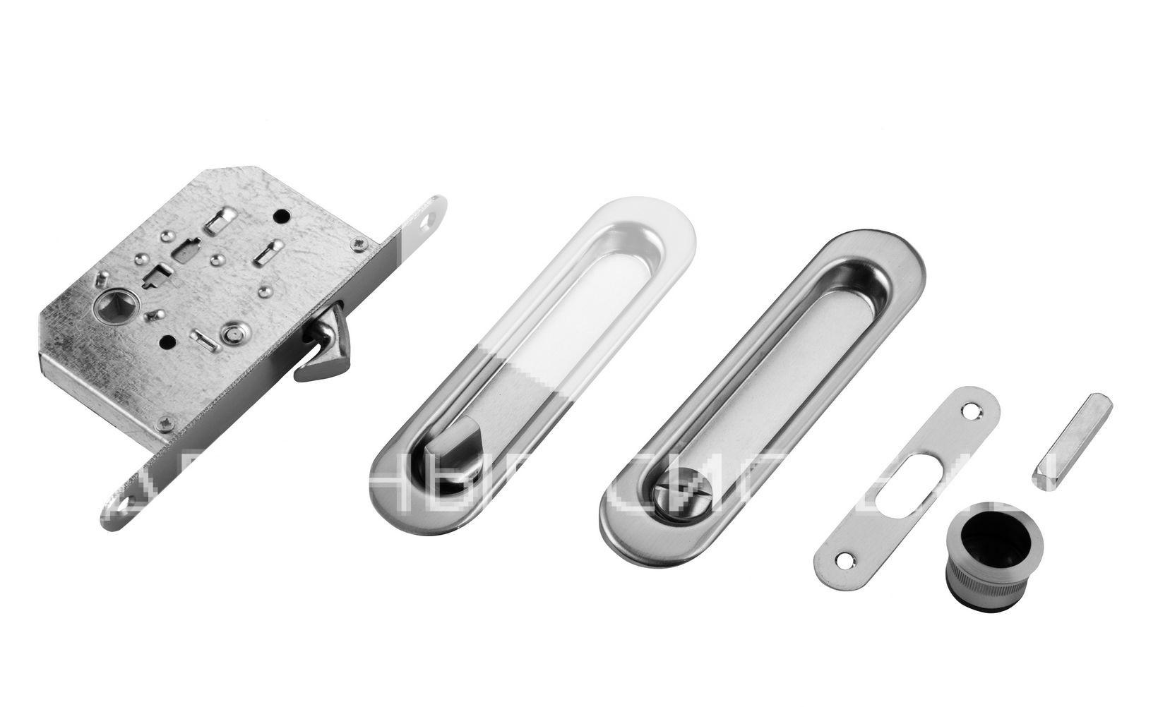 я6594 SL Замок SN никель (для раздвижных дверей) — изображение 1