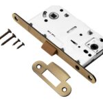 Защелка L2050 AB (бронза) пластик, с/у